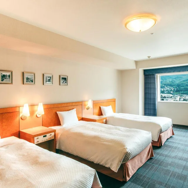 غرفة قياسية ثلاثية، KAMENOI HOTEL Beppu 3/5