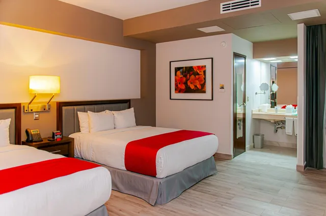 غرفة بسريرين كوين يُسمح فيها بالحيوانات الأليفة، Best Western Plus Santa Cecilia Pachuca 4/7