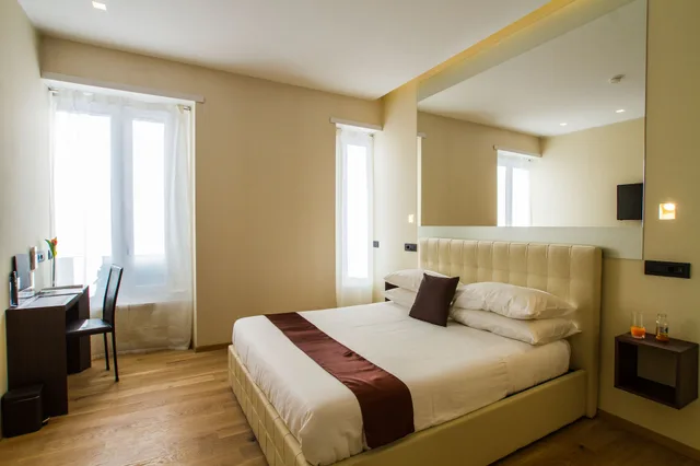 غرفة كلاسيكية بسرير كوين، Aiello Rooms - San Babila 6/10