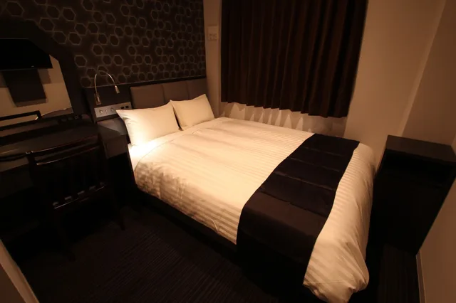 غرفة بسرير مزدوج، Hotel Hulaton Fukuoka Hakata 3/5