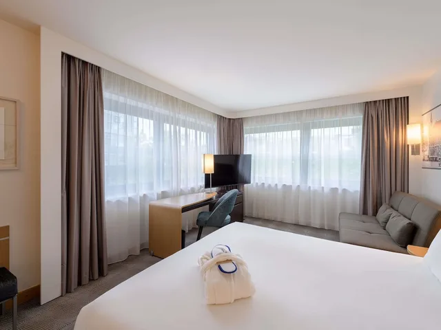 غرفة تنفيذية بسرير مزدوج مع أريكة، Novotel Aachen City Hotel 7/10