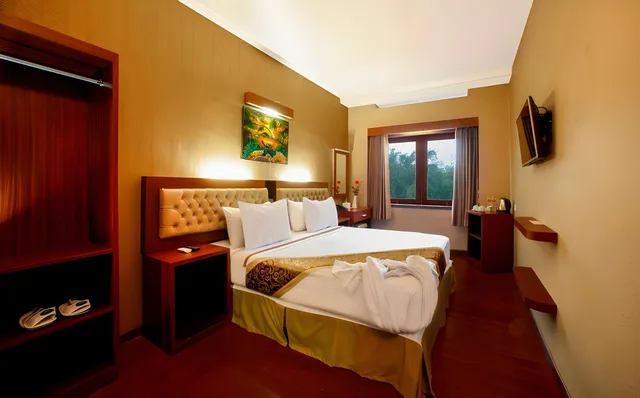 غرفة ديلوكس بسرير مزدوج أو سريرين منفصلين بشرفة، Spencer Green Hotel 3/3