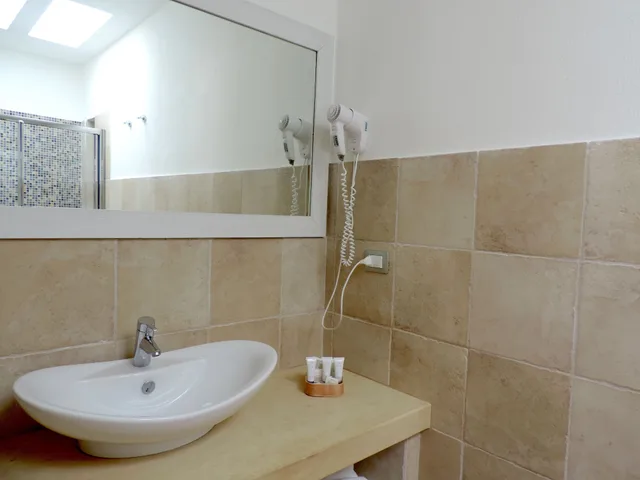 غرفة ثلاثية بثلاثة أسرّة بغرفة نوم واحدة، Masseria Bandino & Spa 8/10