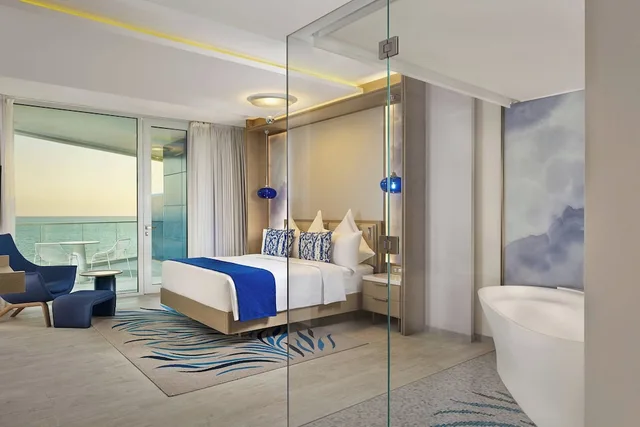 جناح جونيور بإطلالة على البحر بشرفة بغرفة نوم واحدة، Paragraph Resort Spa Shekvetili Autograph Collection 4/4