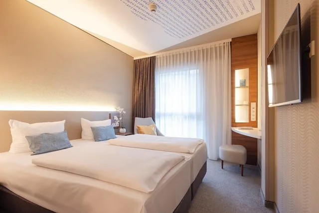غرفة قياسية بسرير كينج، Hey Lou Hotel Monheim am Rhein 4/10