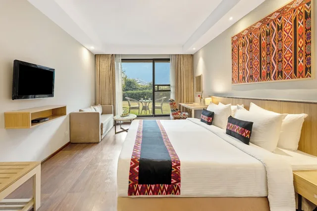 غرفة عائلية بسرير كوين بإطلالة على الجبل، Sterling Manali 8/10