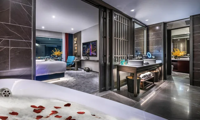 Tower, Deluxe, Suite, River View، Elegant Hotel (Zhujiang New Town Canton Tower) 7/8