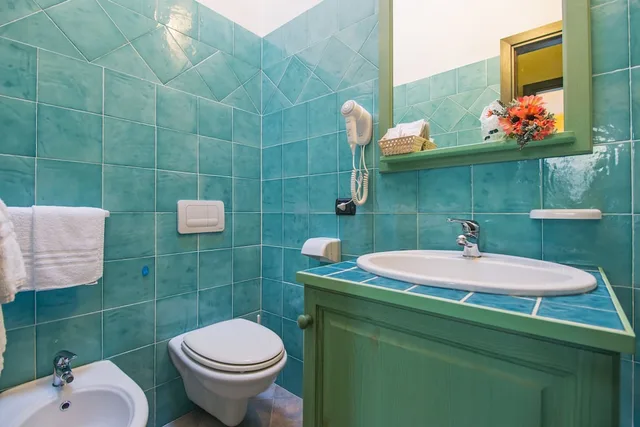 شقة بسرير بطابقين بغرفتي نوم مع أريكة، Albergo Residenziale Gli Ontani 3/3