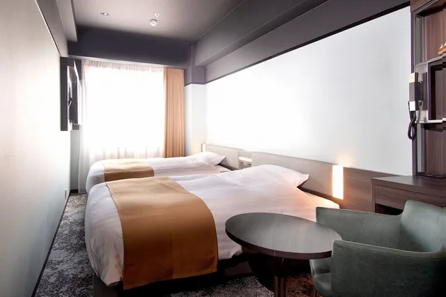 غرفة بسريرين منفصلين، Kobe Plaza Hotel West 2/3