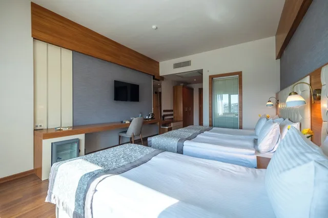 غرفة قياسية ثلاثية بثلاثة أسرّة، Parion Hotel 3/5
