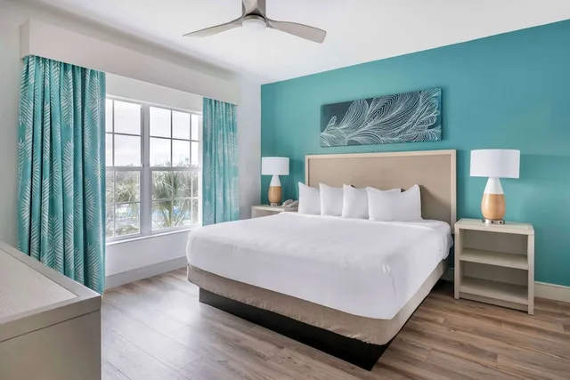 جناح بسريرين مزدوجين وسرير كينج وسرير كوين بـ3 غرف نوم، Hilton Vacation Club Aqua Sol Orlando West 1/3