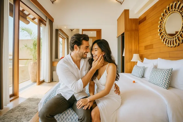 فيلا بسرير كوين بغرفة نوم واحدة بمسبح خاص، D Wina Villa Seminyak 6/8