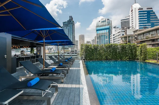 غرفة بريميير ركنية بسرير مزدوج، The Key Premier Hotel Sukhumvit 1/1