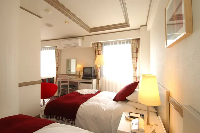 غرفة بسريرين منفصلين، Matsumoto Wellton Hotel 3/6