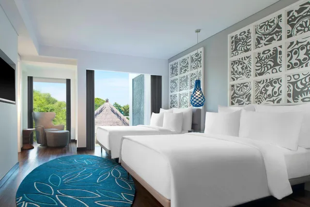 جناح بسرير كينج بغرفتي نوم، Le Meridien Bali Jimbaran Hotel 1/3