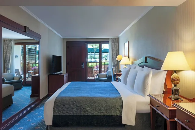 غرفة بسرير كينج بإطلالة على الحديقة، Renaissance Polat Istanbul Hotel 1/8