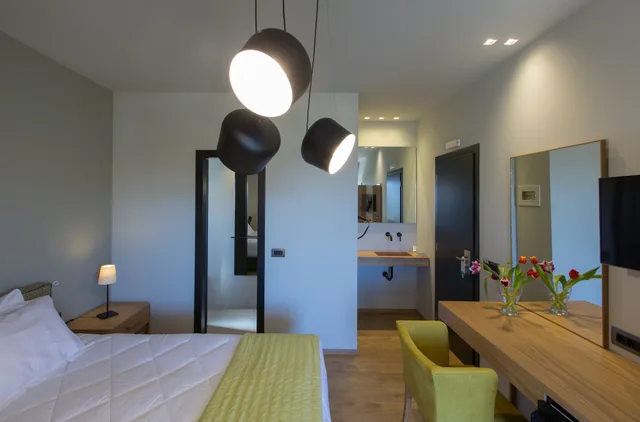 Room, Twin Beds, Anthemion Suites And Villas 2/5