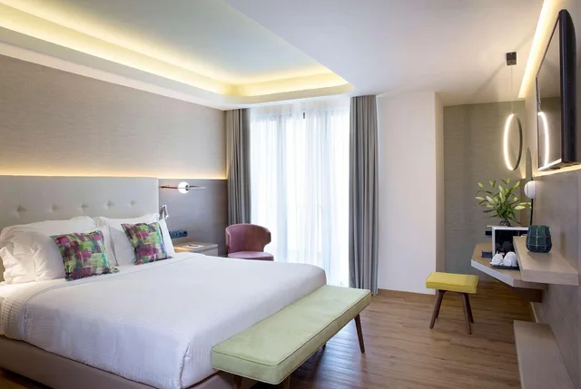 غرفة سوبيريور بإطلالة على المدينة، Zeus Essence Wyndham Athens Residence 1/1