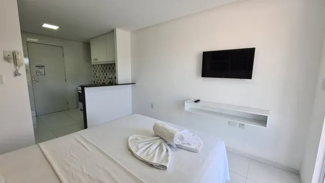 استوديو بسرير مزدوج بشرفة بمطبخ، Porto Sol Flats By Aft 4/7