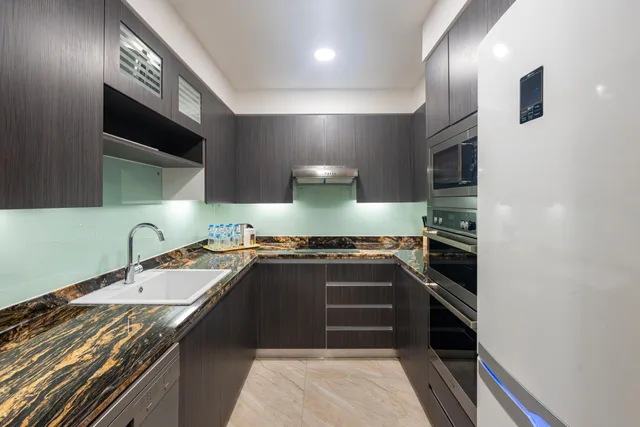 شقة ديلوكس عائلية بـ3 غرف نوم بمطبخ، Hyatt Regency Galleria Residence Dubai 9/9