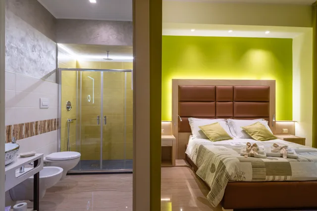 غرفة ديلوكس بسرير كوين، Villa Domus Salento Suites Rooms 2/5