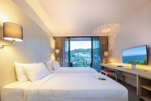 غرفة سوبيريور بسريرين منفصلين بإطلالة على الجبل، The Yama Hotel Phuket 1/7