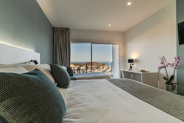 Family, Double Bed, Sea View, Ramada Resort by Wyndham Puerto de Mazarron 6/9