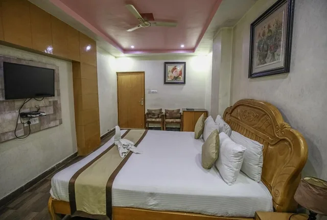 غرفة ديلوكس بسرير مزدوج، Hotel Vaibhav Inn 10/10