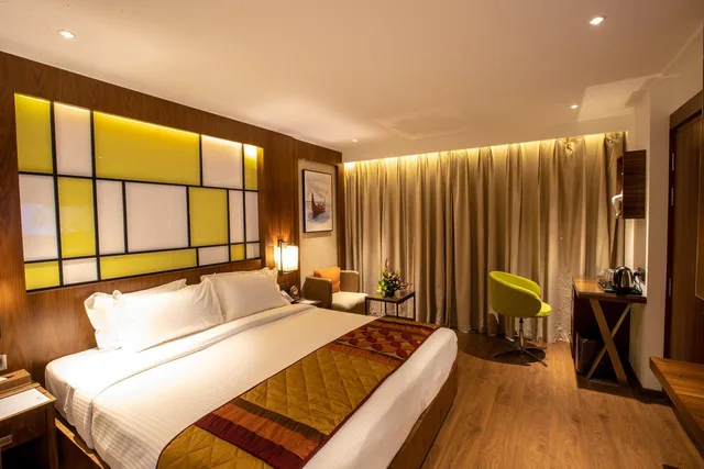 غرفة اقتصادية بسرير مزدوج أو سريرين منفصلين بإطلالة على المدينة، Hotel Span International 1/2