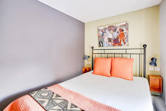 غرفة قياسية بسرير مزدوج بحمام خاص، Peckham Rooms Hotel by Belvilla 5/9