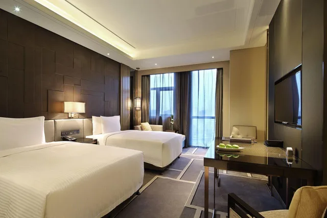 غرفة ديلوكس بسريرين، Wanda Realm Dongying 1/2