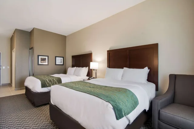 غرفة قياسية بسريرين كوين، Comfort Inn & Suites Rock Hill Northeast 6/10