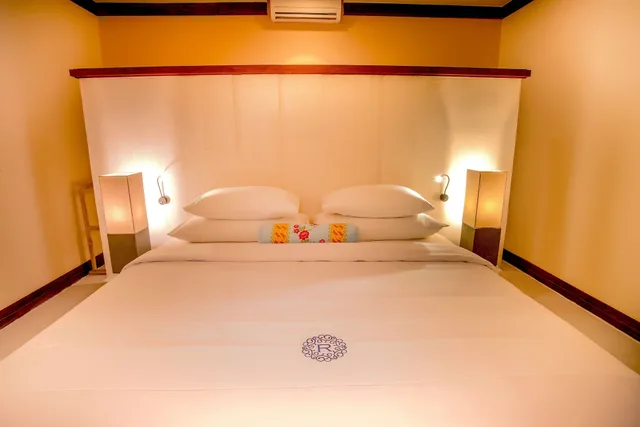 غرفة ديلوكس بسريرين منفصلين بإطلالة على الحديقة، Rama Residence Petitenget Hotel 10/10