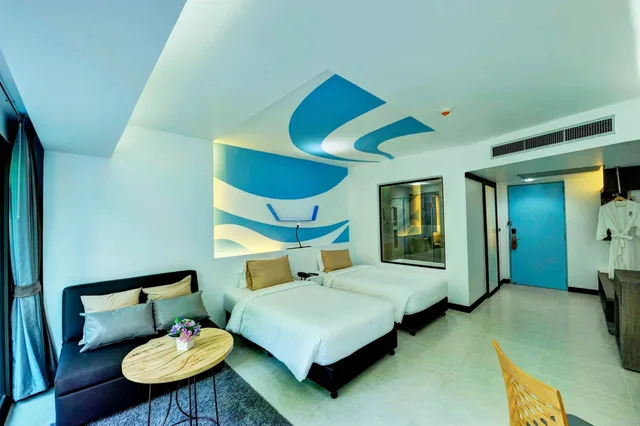 استوديو ديلوكس بسريرين منفصلين بشرفة، Splendid Hotel Khaoyai 3/8