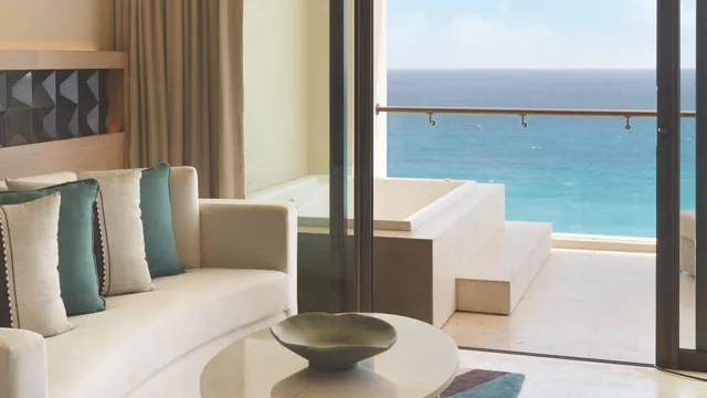 Sky, Master, Turquoize, King Bed, Ocean Front, Adult Only، HYATT ZIVA CANCUN 1/1