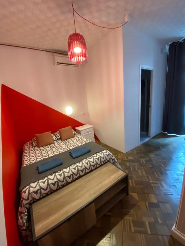 غرفة بسرير مزدوج بحمام خاص، Barbieri Sol Hostel 1/1