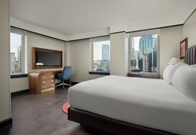 غرفة قياسية بسرير كينج، Hotel Indigo Nashville at The Countrypolitan 3/10