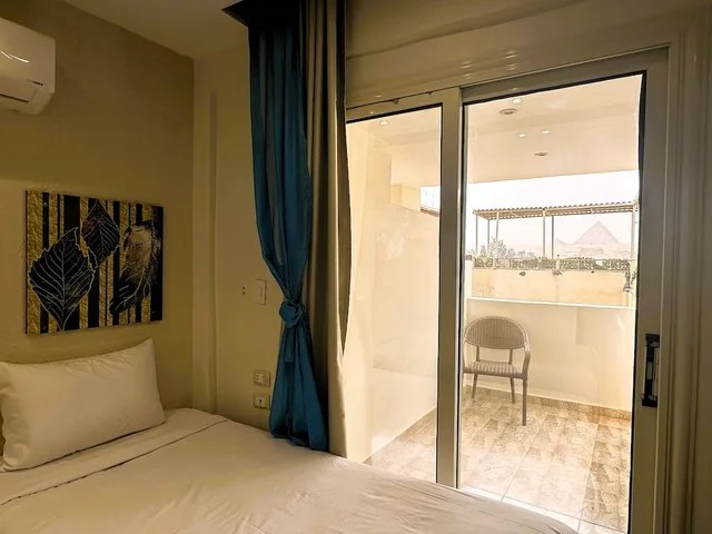 غرفة بانورامية بسريرين منفصلين، Giza Pyramids Inn 3/4