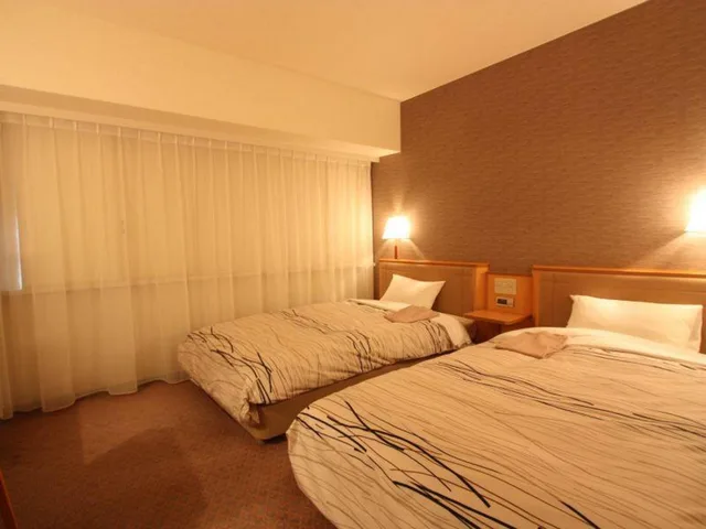 غرفة قياسية بسريرين منفصلين، Kanazawa Manten Hotel-ekimae 1/2