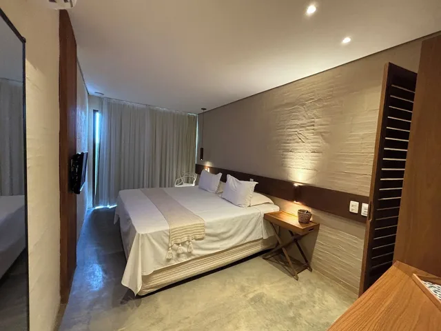 غرفة قياسية بسرير مزدوج بإطلالة على الحديقة، Hotel Da Pipa 1/10