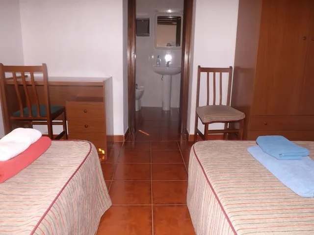 غرفة بسريرين منفصلين، Hostería Hostal La Barbacana 1/2