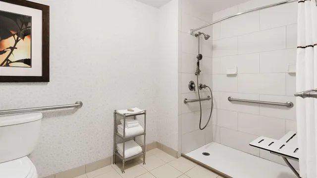 جناح بسرير كينج بمنطقة جلوس لذوي الإعاقة، DoubleTree Suites by Hilton Charlotte SouthPark 7/10