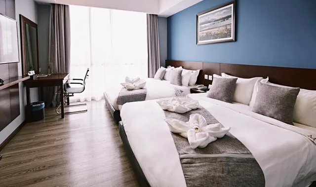 غرفة عائلية، Meritin Hotel 2/5