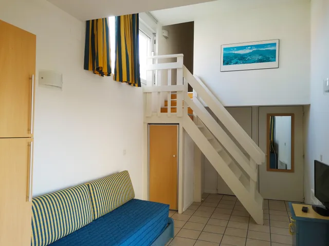 شقة بإطلالة على البحر بغرفة نوم واحدة، Residence Mer & Golf Eugenie 2/3