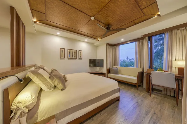 غرفة غراند ديلوكس بسريرين منفصلين بشرفة، Hoi An Eco Lodge & Spa 1/10