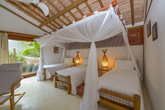 فيلا عائلية بخمسة أسرّة وسرير كوين بغرفتي نوم، Villas De Trancoso 4/10