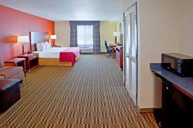 Suite, King Bed, Living Area, Holiday Inn Austin North - Round Rock 4/7