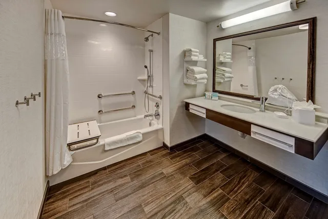 استوديو بسرير كينج بحوض استحمام لذوي الإعاقة، Hampton Inn And Suites Memphis Germantown 5/8