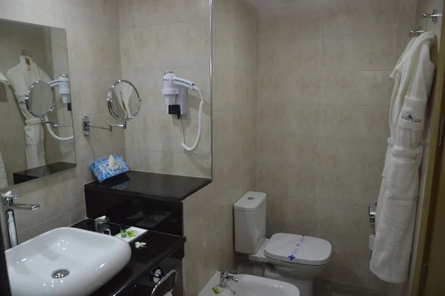 غرفة بريميوم بسريرين منفصلين بإطلالة على البحر، Anezi Tower Hotel 8/10