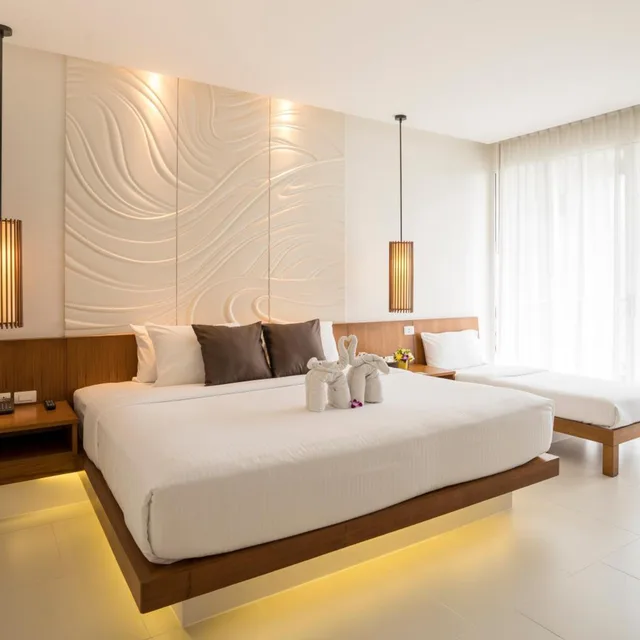 غرفة ديلوكس عائلية بشرفة، G Hua Hin Resort Mall 8/10